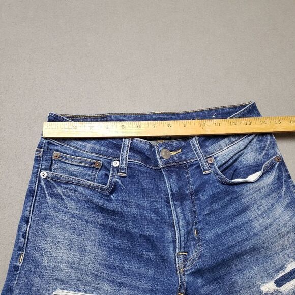 Abercrombie & Fitch distressed Slim jeans  next level Stretch Jeans size 29 A&F - Picture 12 of 13